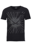 Herren T-Shirt RAYS , BLACK, XL 
