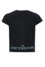 Mädchen T-Shirt STAR , BLACK, 128/134 