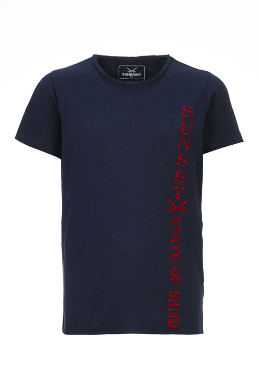 Kinder T-Shirt STAR , NAVY, 104/110 