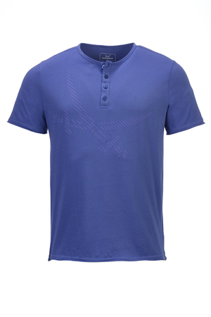 Herren T-Shirt VAGUE , BLUE, XL 