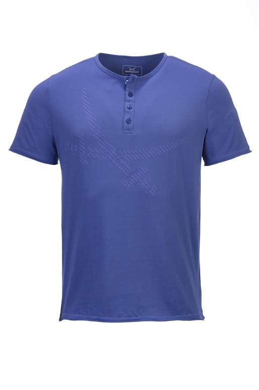 Herren T-Shirt VAGUE , BLUE, L 