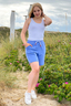Damen Sweatshorts ISLAND , BLUE, XL 