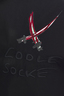 Herren Reverskragenhemd UDO COOLE SOCKE , BLACK, XL 