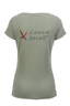Damen T-Shirt UDO COOLE SOCKE , OLIVE, S 