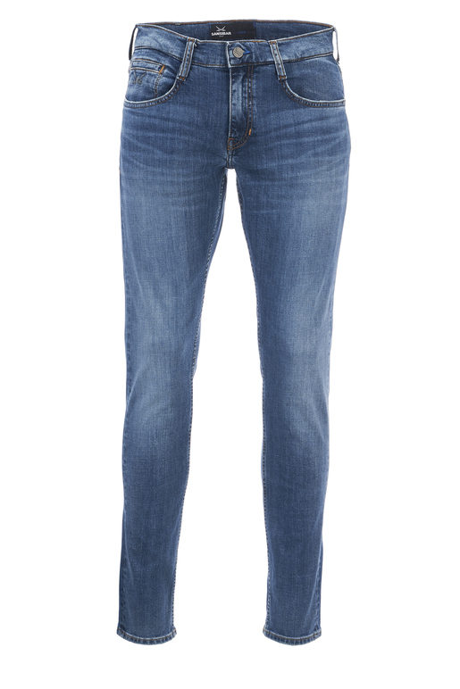 Herren Jeans TAPERED , MID BLUE, 30/34 