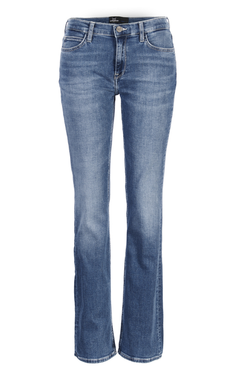 Damen Jeans BOOTCUT , MID BLUE, 25/30 
