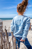 Kinder Sweater MY BEACH , DUSTY BLUE, 152/158 