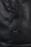 Damen Fake Leather Weste , BLACK, XL 