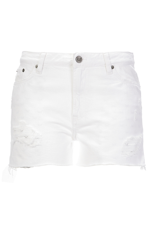 Damen Jeans Shorts , WHITE, XXS 