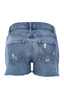 Damen Jeans Shorts , MID BLUE, XL 
