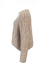 Damen Cashmere Pullover Handstrick , NATURAL, S 