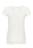 Damen T-Shirt PLAIN , WHITE, XXS 