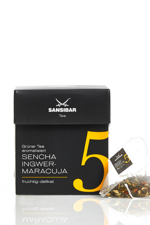 Sansibar Tee No. 5 Sencha Ingwer-Maracuja 30g 