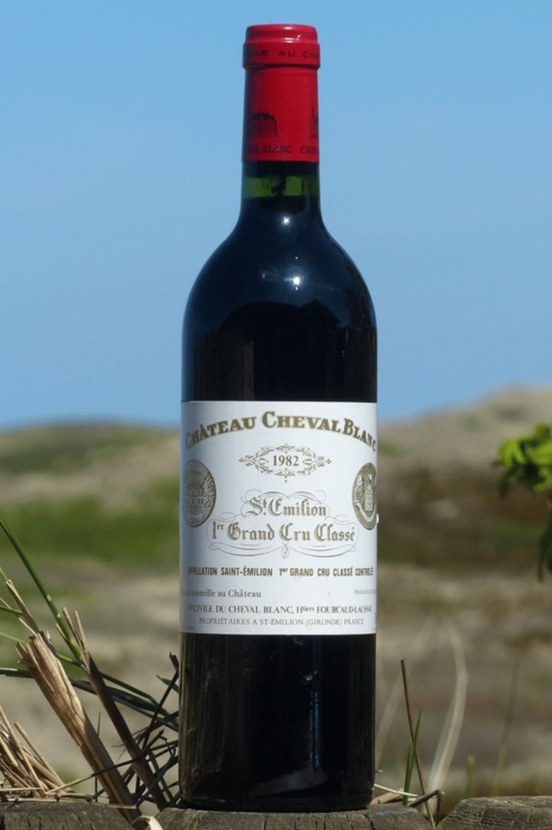1982er St. Emilion Château Cheval Blanc 1er Grand Cru Classé A 12,5 %Vol 0,75Ltr