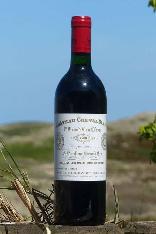 1988er St. Emilion Château Cheval Blanc 1er Grand Cru Classé A 12,5 %Vol 0,75Ltr