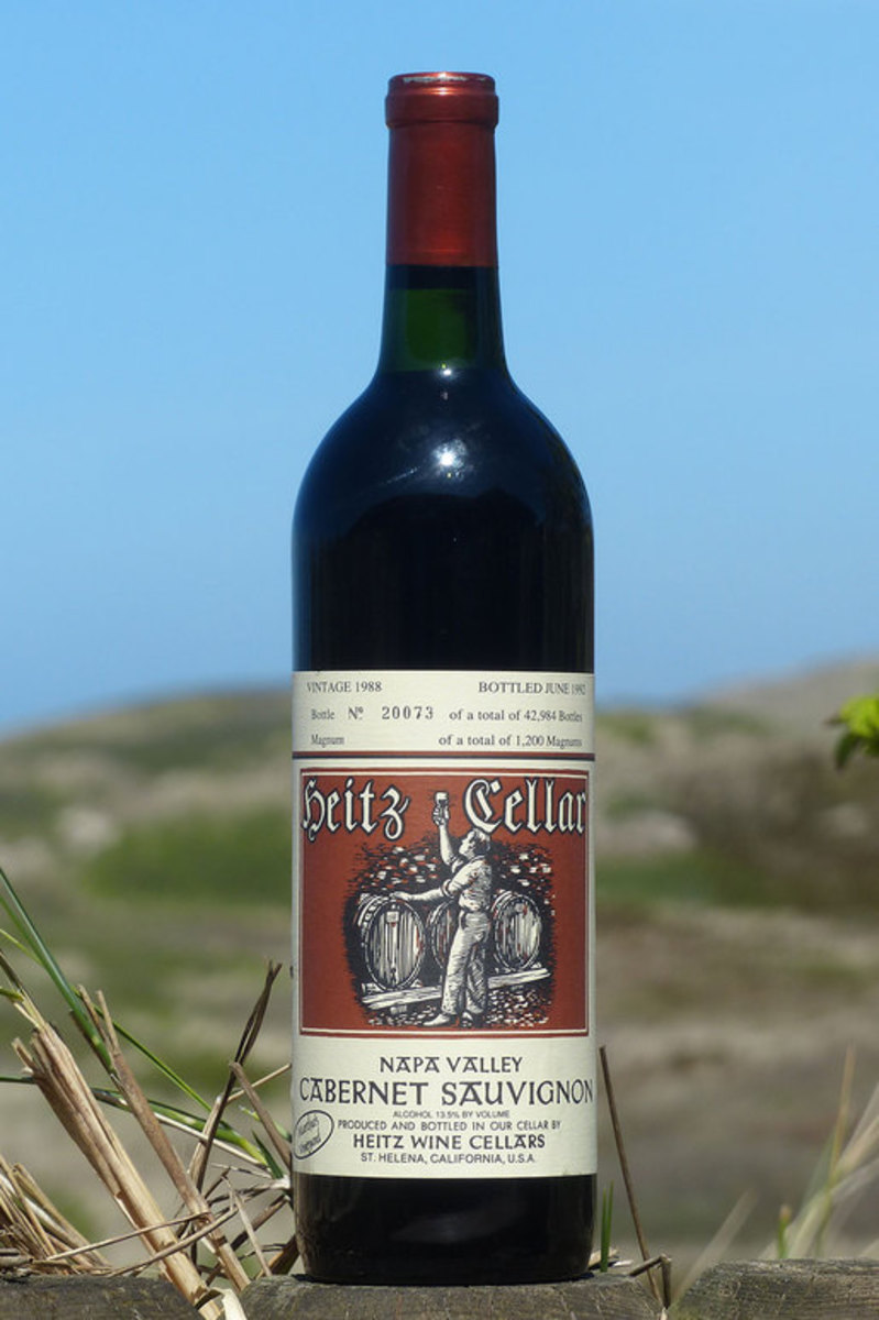 1988er Heitz Cellar Martha´s Vineyard Cabernet Sauvignon 13,5 %Vol 0,75Ltr