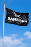 Sansibar Flagge 188 x 116 cm, Black, Gr. one size