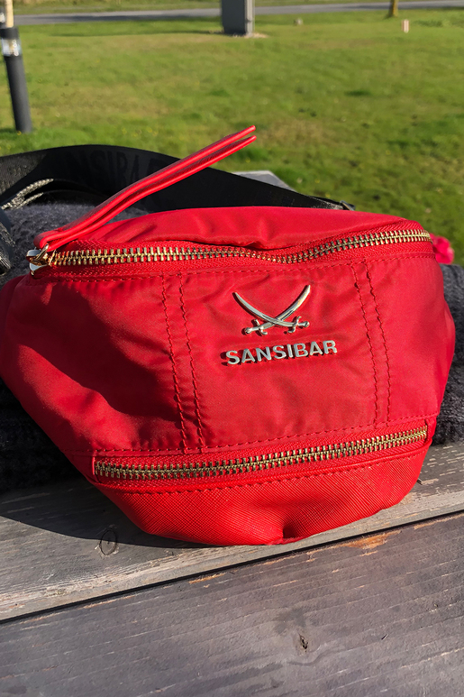 SB-1270-019 Belt Bag , one size, RED
