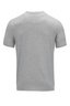 Herren T-Shirt BASIC silver-melange , Gr. S