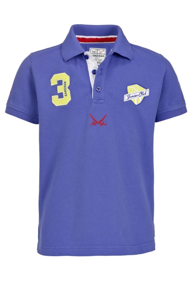 Kinder Poloshirt „Junior Club“, Blue, Gr. 152/158