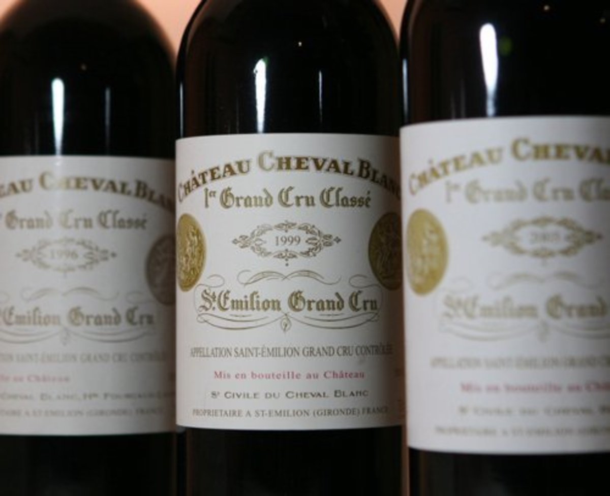 2001er St Emilion Chateau Cheval Blanc 6,0 