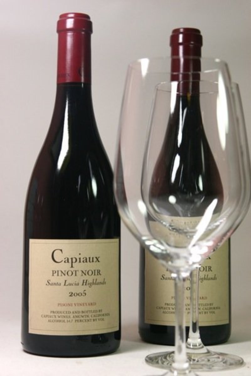 2005er Capiaux Cellars Pinot Noir "Pisoni Vineyard" 14,5 %Vol