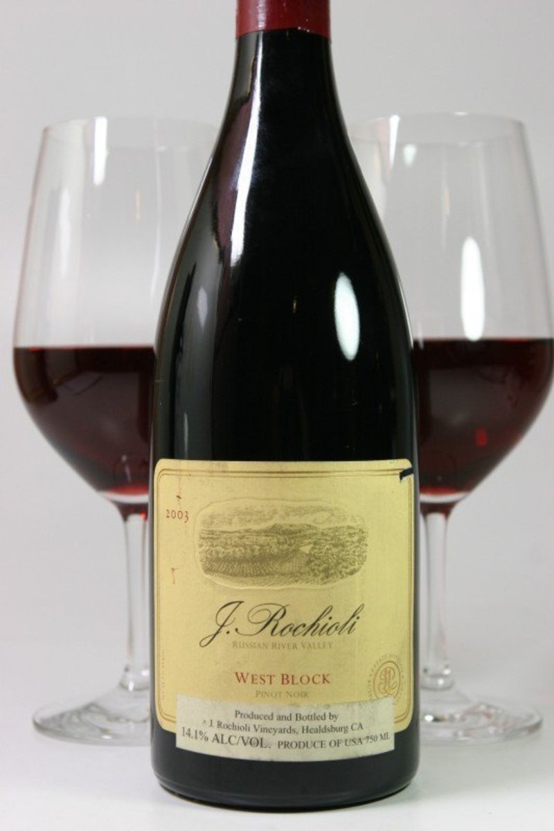 2003er Rochioli Pinot Noir Reserve "West Block"