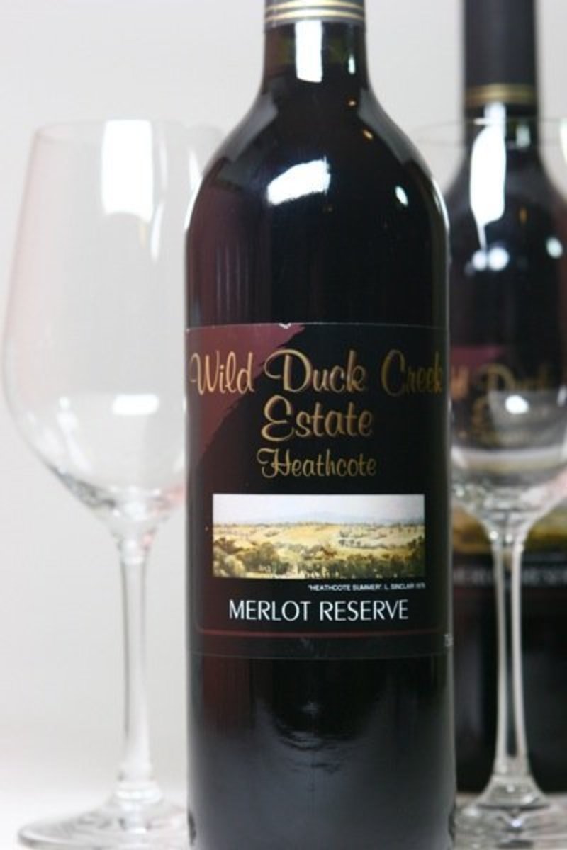 2000er Wild Duck Creek Merlot Reserve Heathcote