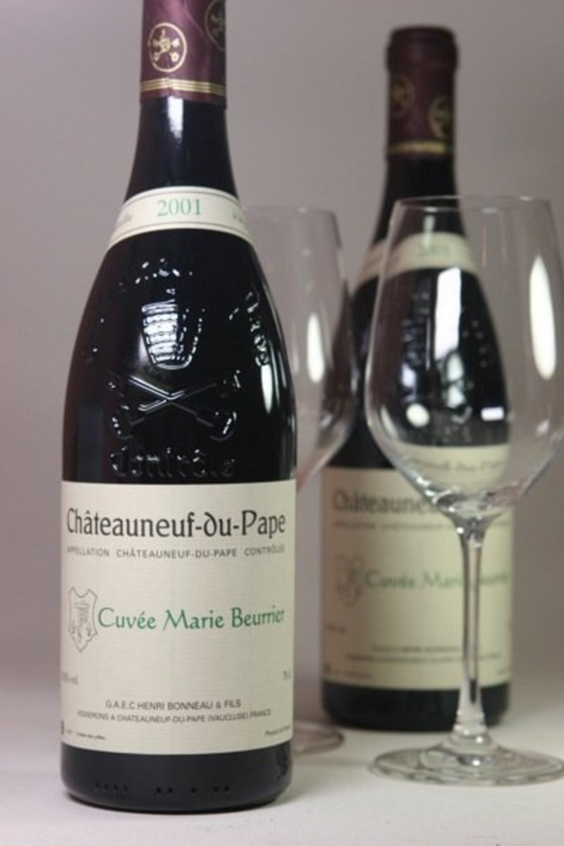 2001er Henri Bonneau Chateauneuf-Du-Pape "Cuvée Marie Beurrier""