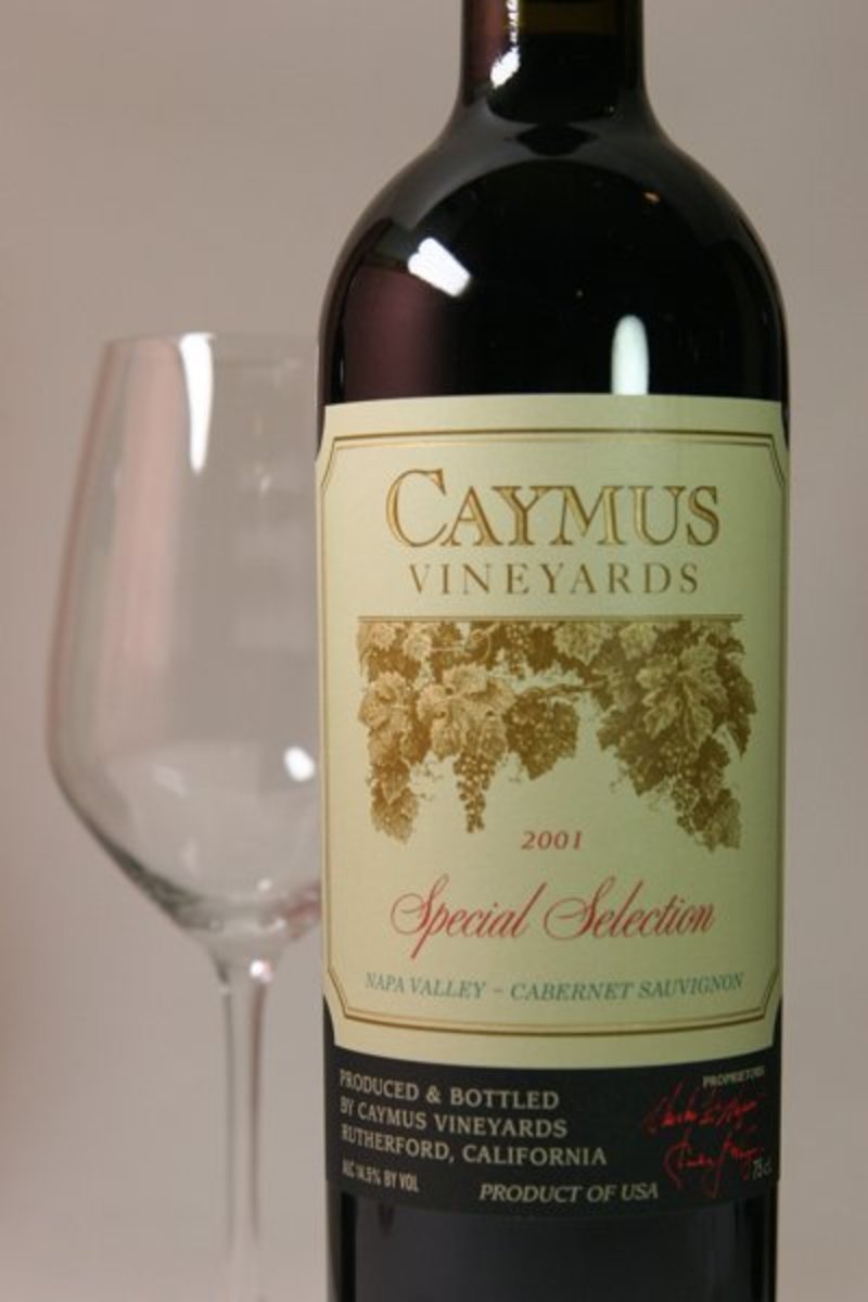 2001er Caymus „Special Selection“ Cabernet Sauvignon 14,5 %Vol 0,75Ltr