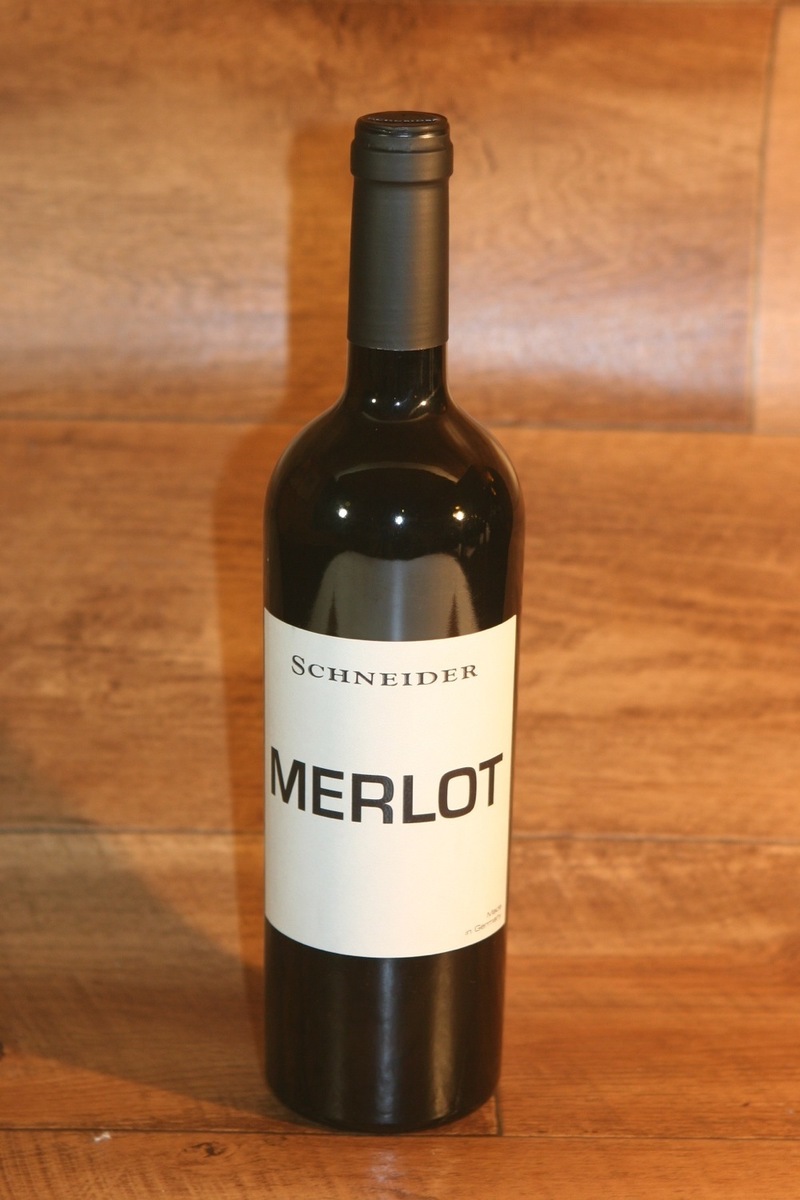 2009er Schneider "Merlot" 0,75 Ltr