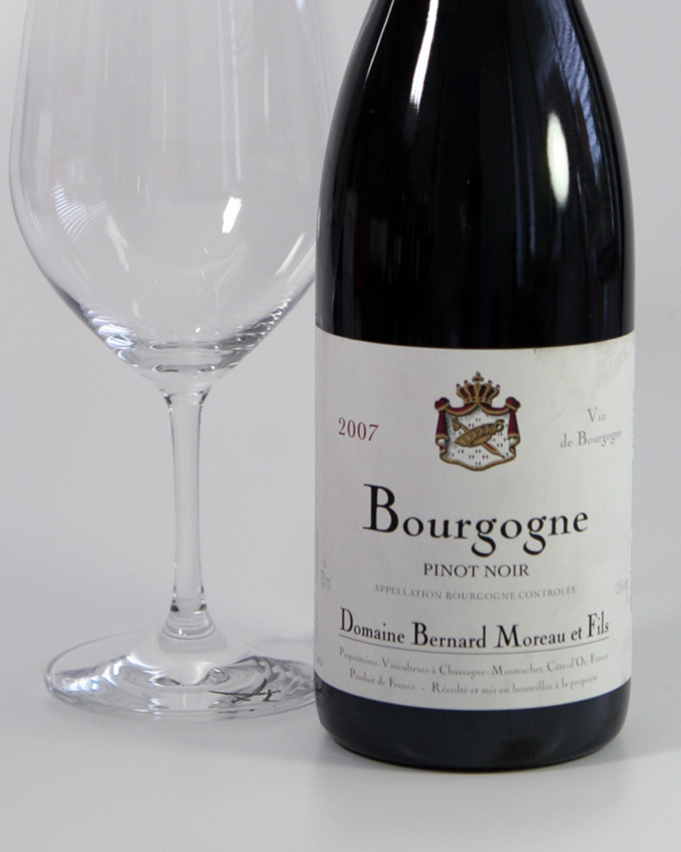 2007er Domaine Bernard Moreau Bourgogne Pinot Noir 0,75 Ltr.