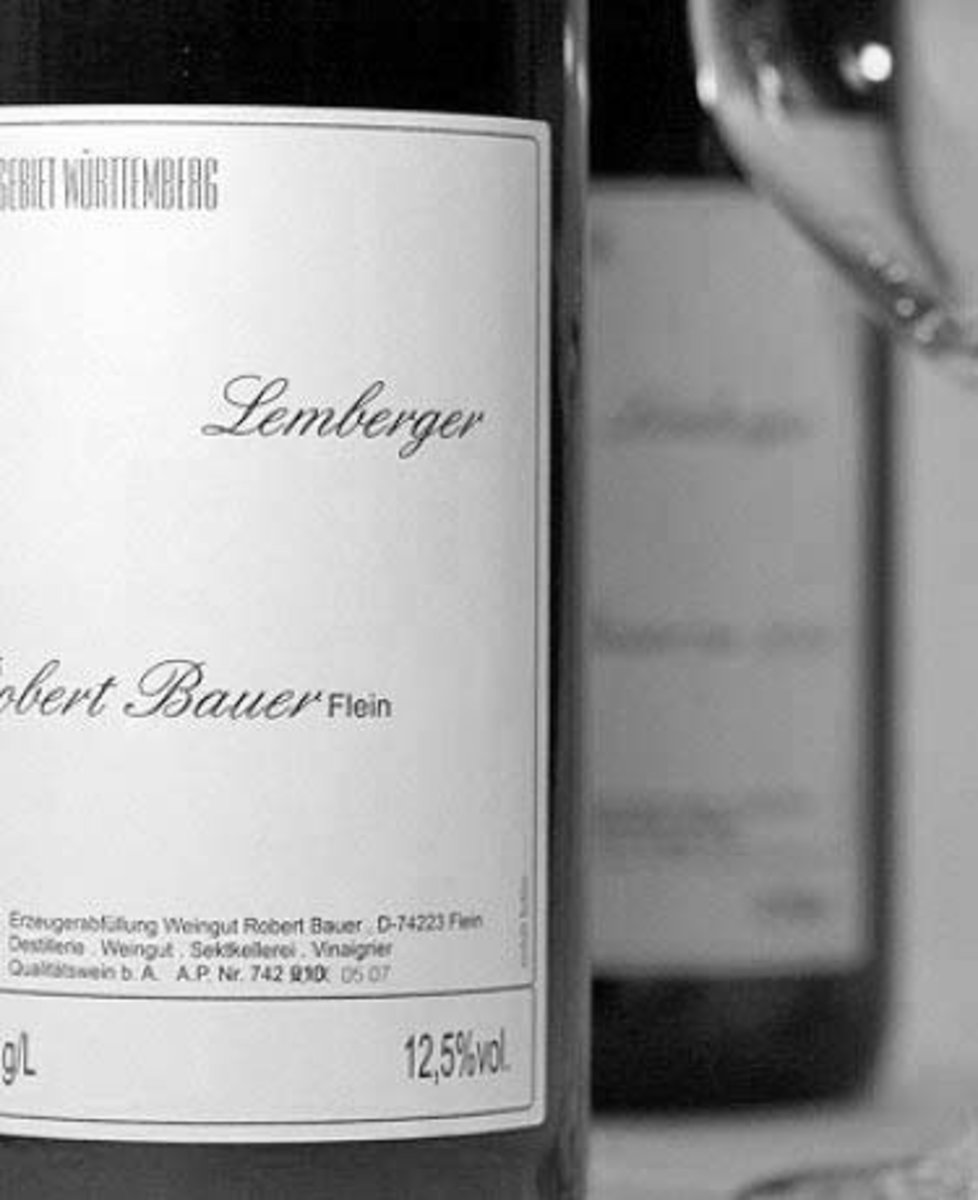 2008er Robert Bauer Lemberger -only Sansibar- 0,75 Ltr.