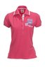 Damen Poloshirt YACHTING 0212 bright pink , Gr. XS