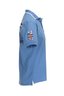 Herren Poloshirt YACHTING 0212, Azur blue, Gr. S