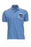 Herren Poloshirt YACHTING 0212, Azur blue, Gr. XXL