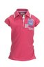 Mädchen Poloshirt YACHTING 0113, Bright pink, Gr. 92/98