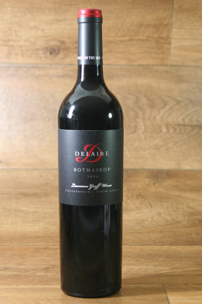 2008er Delaire Bordeaux Blend "Botmaskop"