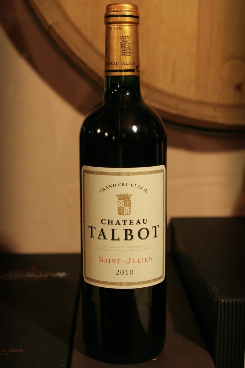 2010er St.Julien Chateau Talbot 13,5 %Vol 0,75Ltr