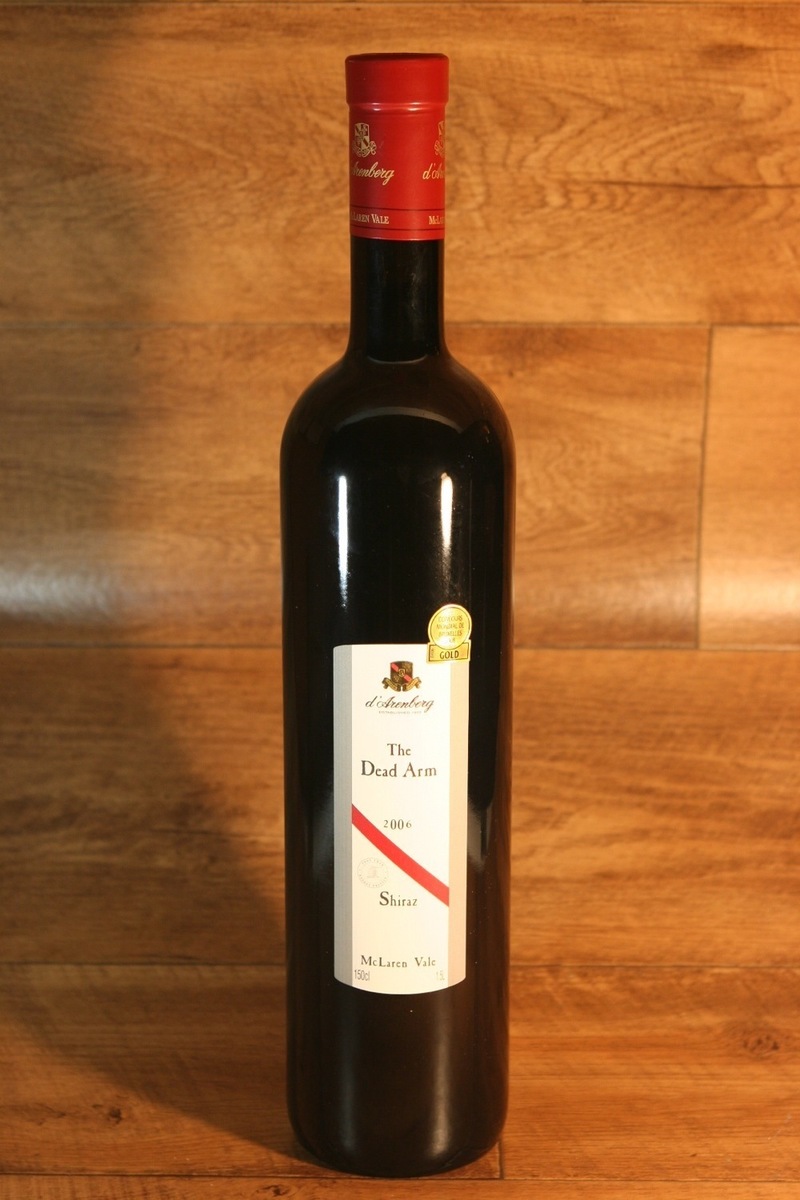 2006er D´Arenberg Winery "Dead Arm" Shiraz 15,0 %Vol Magnum 1,5Ltr