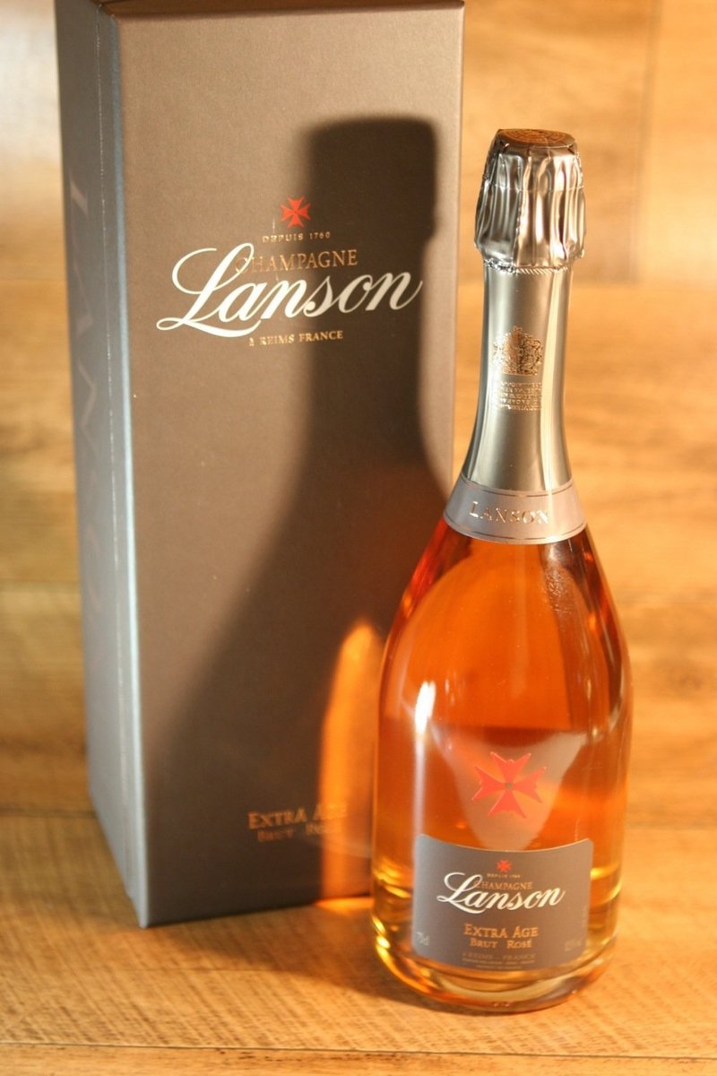 Lanson Extra Age rose in Geschenkverpackung 12,0 %Vol 0,75Ltr