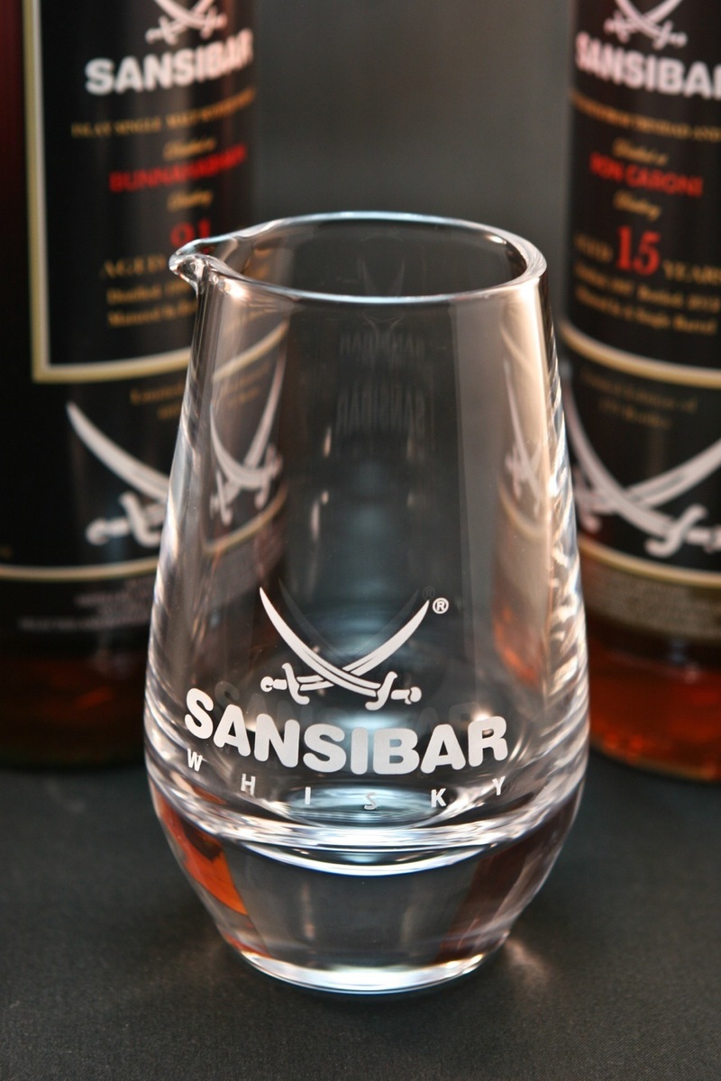 Sansibar Whisky Wasserkrug mit Logo