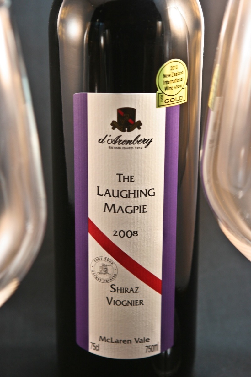 2008 D´Arenberg Winery Laughing Magpie ( Shiraz / Viognier ) 0,75Ltr