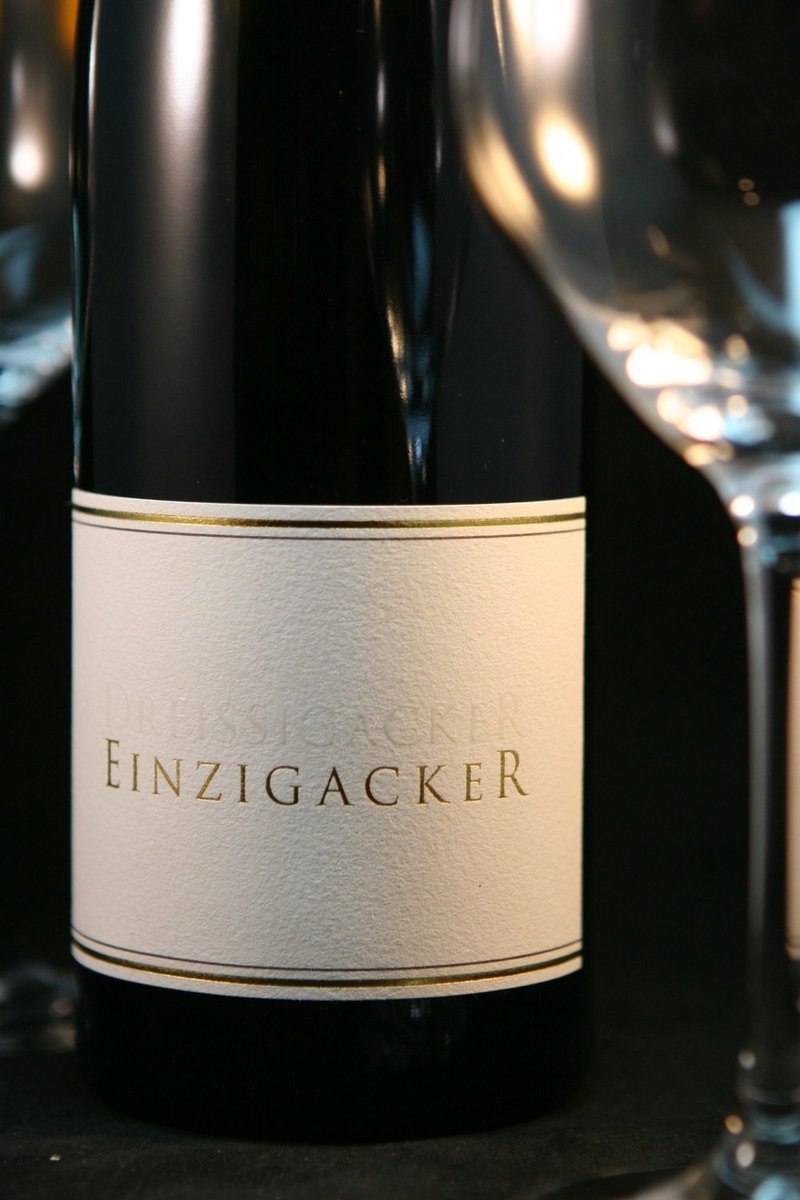 2011er Dreissigacker EINZIGACKER Weissburgunder Qba trocken 13,0 %Vol 0,75Ltr