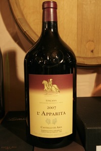 2007er Castello di Ama Vigna L´Apparita Toscana Rosso IGT Doppelmagnum 3,0Ltr