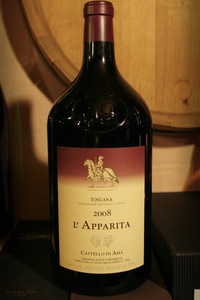 2008er Castello di Ama L´Apparita Toscana Rosso IGT Doppelmagnum 3,0Ltr 