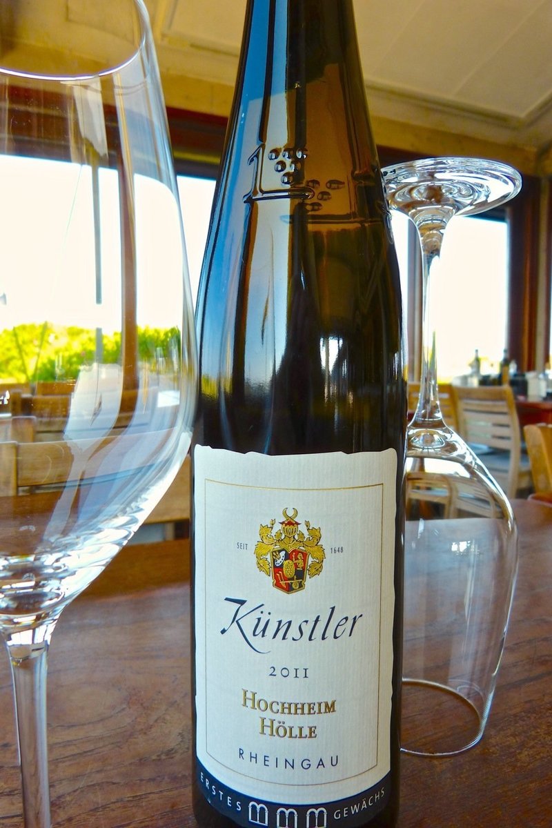 2011er Weingut Künstler Hochheimer Hölle Riesling trocken -Goldkapsel- 1. Gewächs 0,75Ltr