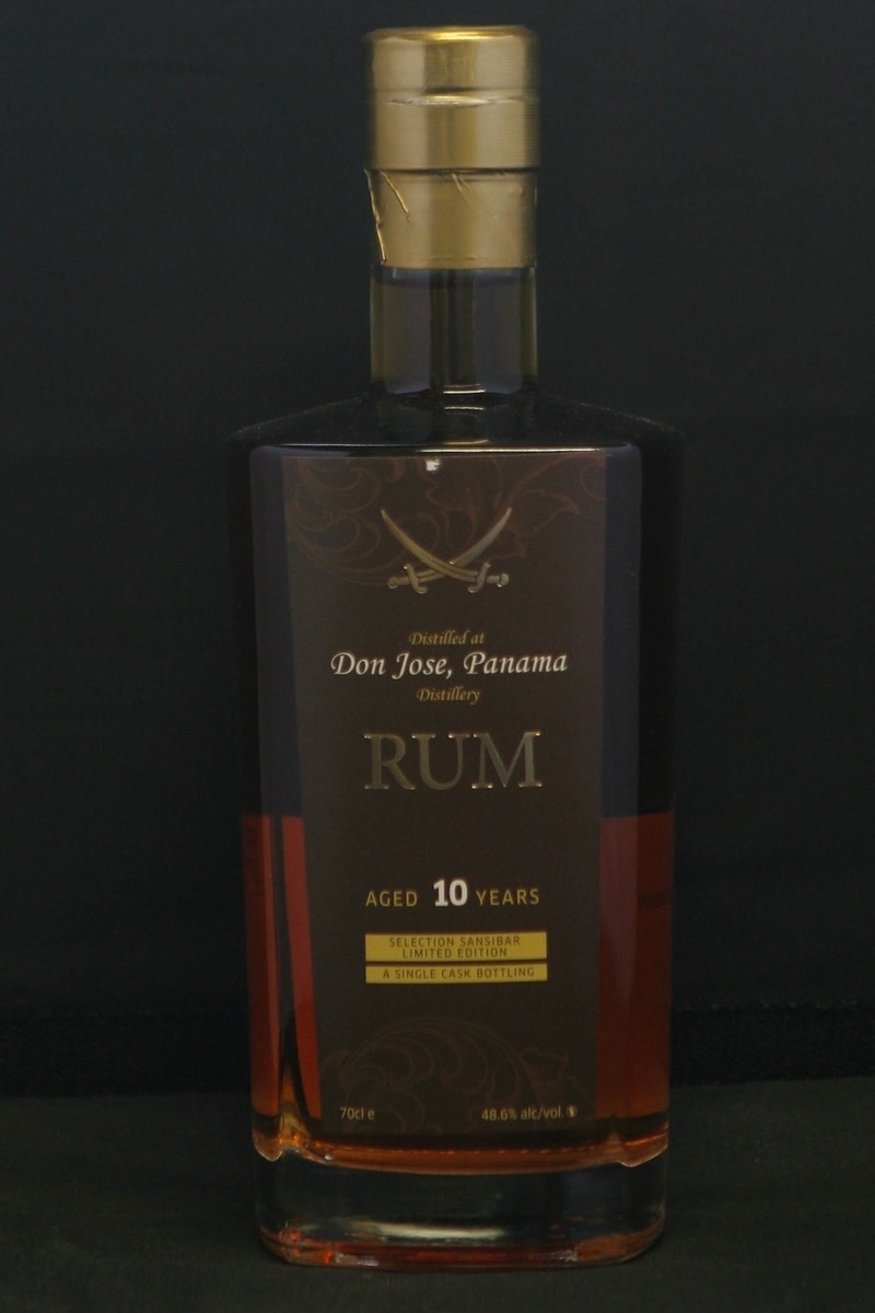 Sansibar Whisky Don Jose Panama Rum 10 Jahre 0,70Ltr