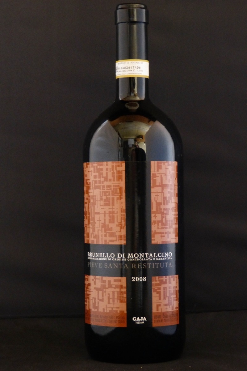 2008er Pieve S. Restituta 1,5 di Gaja "Brunello di Montalcino" 15,0 %Vol Magnum 1,5Ltr