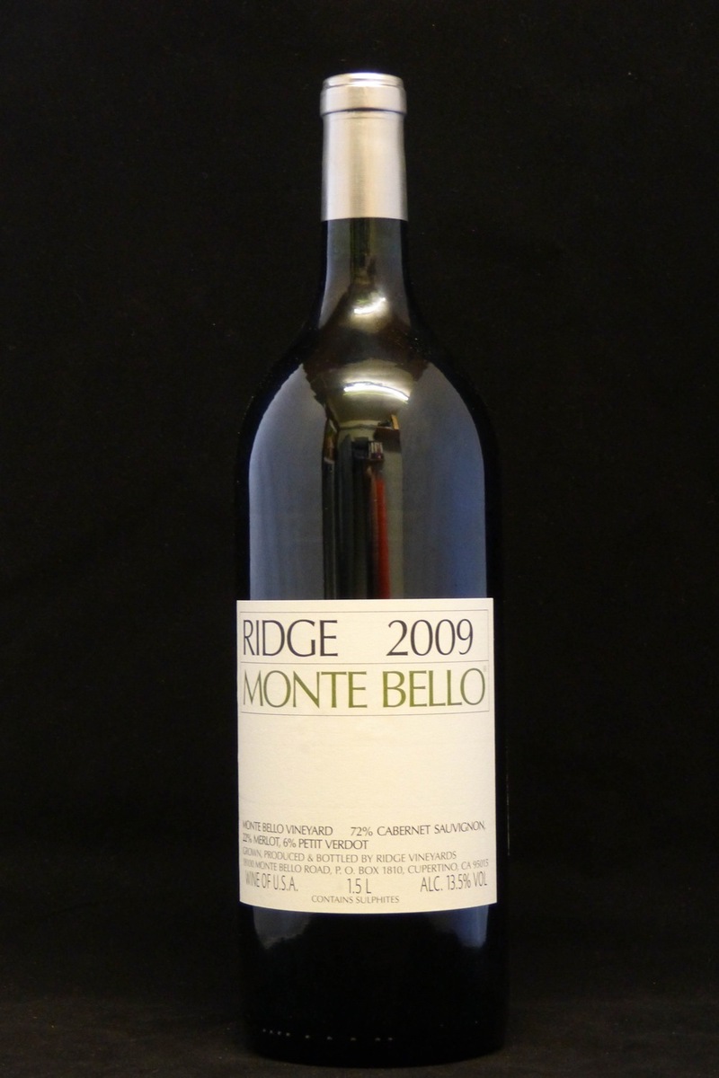 2009er Ridge Monte Bello Cabernet Sauvignon Magnum 1,5Ltr